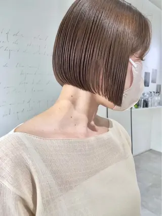 ショート ユイ 別府ですのヘアスタイル