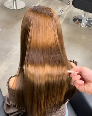 ロング 似合わせボブ/ 透明感カラー🪽のヘアスタイル