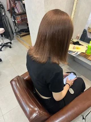 カラー 松本 陽菜のヘアスタイル