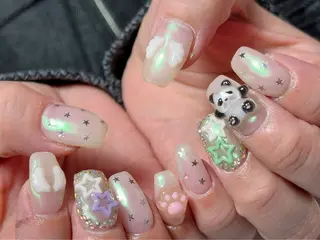 ネイル Nail Atelier IamI所属・アイアムアイ 大村磨衣のネイルデザイン
