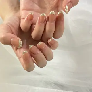 ネイル Ray. ちゅるん系ニュアンスのネイルデザイン