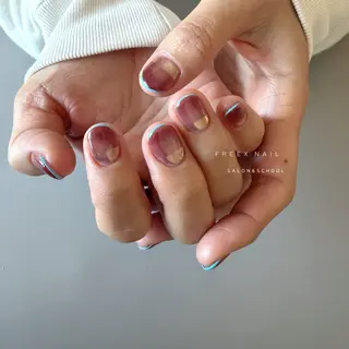 ネイル Freex nail所属・freex nail /ニュアンス/個性派のネイルデザイン