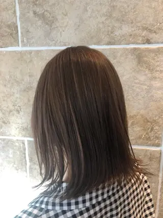 ミディアム カラー KAKONN【カコン】所属・【KAKONN】 yumikaのヘアスタイル