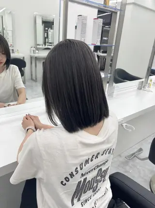 カラー 🫧韓国/似合わせ ボブRION🫧のヘアスタイル