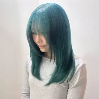 ミディアム 🍎似合わせハイトー ン🍎ののかのヘアスタイル