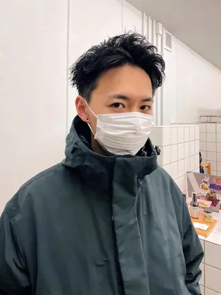 ショート メンズ 関 京磨のヘアスタイル