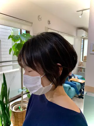 ショート 再現性ショートボブ 木又克美のヘアスタイル