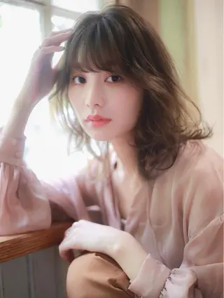 ミディアム カラー パーマ ヘアアレンジ メンズパーマ特化🔥 ツイスパ/シャドウのヘアスタイル