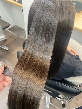 ロング カラー SALOWIN銀座Suite所属・髪質改善/艶髪矯正 /長谷川なつみのヘアスタイル