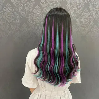 ロング シールエクステ KUMA🧸のヘアスタイル