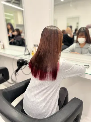 カラー ブリーチなし透明感 💗RYOTAのヘアスタイル