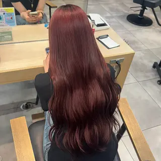 カラー 韓国ヘア AINA🐱のヘアスタイル