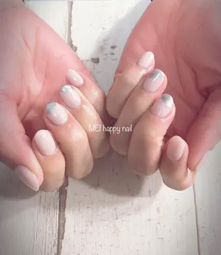 ネイル 北浦和 自爪育成ケアのネイルデザイン