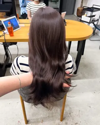 ミディアム カラー ✨髪質改善 縮毛矯正 艶髪 立川 コウキ✨のヘアスタイル