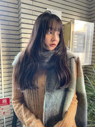 ロング カラー レイヤーカット🎀 kanaのヘアスタイル