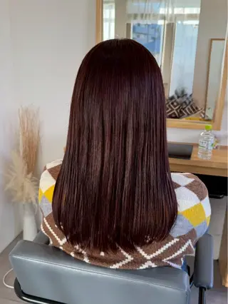 ロング カラー うるツヤカラー💖 なるみももかのヘアスタイル