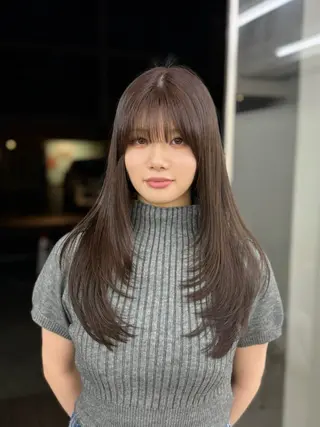 ロング 🦋韓国系指名No1 店長/圓山 祐也🦋のヘアスタイル