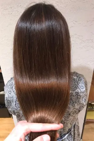 ロング カラー パーマ ヘアアレンジ メンズ キッズ ネイル マツエク・マツパ アティリー 西梅田のヘアスタイル