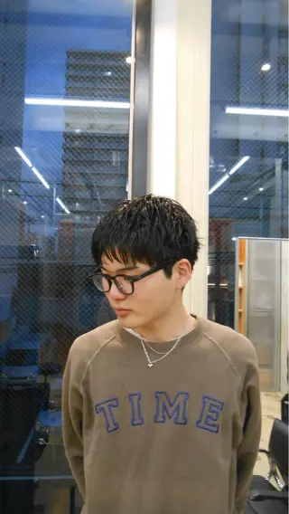 メンズ sora/ハイトーン /透明感カラー🫧のヘアスタイル