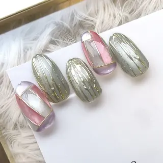 ネイル 島田 亜紀のネイルデザイン