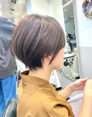 ショート 会田 渡夢のヘアスタイル