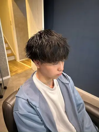 パーマ カイト/ヘアカラー /メンズヘアのヘアスタイル