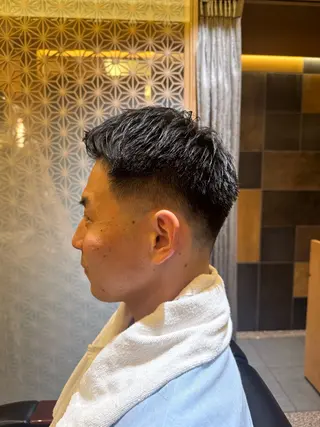 ショート ヒロ銀座ヘアーサロン神田店所属・末盛 康生のヘアスタイル