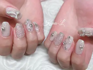 カラー ネイル 芦辺 香奈のネイルデザイン