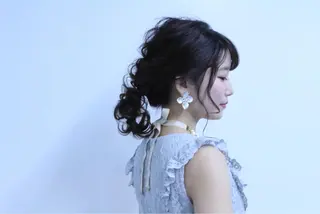 ヘアアレンジ FEERIE AVEDA ARIAKE所属・LUMIA/オーナー 西田わかばのヘアスタイル