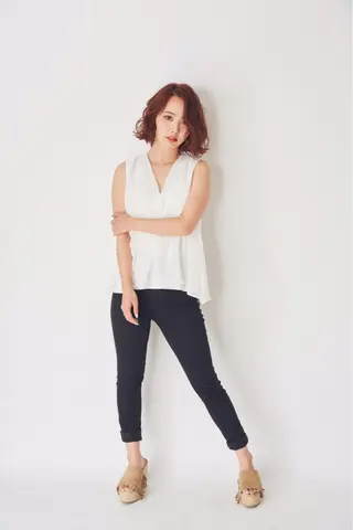 ショート カラー パーマ ヘアアレンジ メンズ キッズ ネイル マツエク・マツパ アティリー 西梅田のヘアスタイル