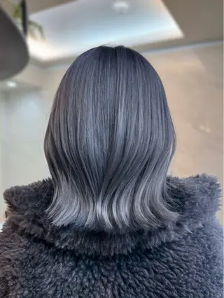 ミディアム カラー Pocket仙台 💚モエリのヘアスタイル