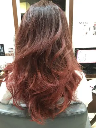 ロング カラー 透明感韓国ヘア♡ みつきのヘアスタイル