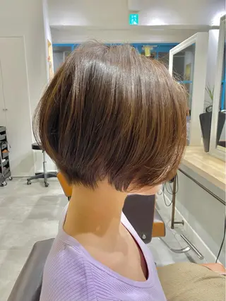 ショート カラー 北村 直人のヘアスタイル