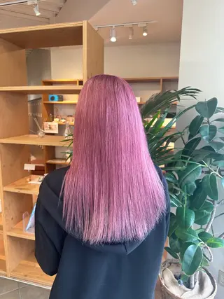 カラー ブリーチカラー/ わきたちえ🌻のヘアスタイル