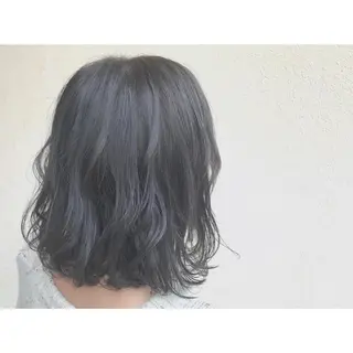 ミディアム カラー なかにし まゆみのヘアスタイル