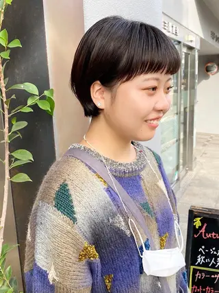 ショート momoka /ショート/ボブのヘアスタイル