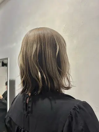 カラー たなかあゆ✨ALBU MACADEMY渋谷のヘアスタイル