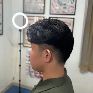 ショート メンズ ワープ ヘアー所属・浜木 穂嵩のヘアスタイル