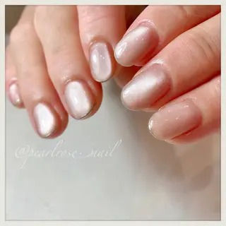ネイル Beauty salon Ryu・ange所属・PEARL ROSE パールローズのネイルデザイン