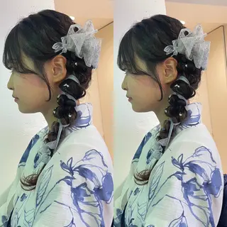 ヘアアレンジ 顔まわり🤍小顔 カット🤍みさきのヘアスタイル