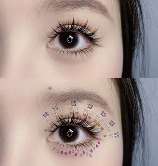 マツエク・マツパ Cute B e au t yのマツエク・マツパデザイン