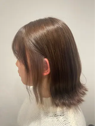 ミディアム hair lanish 流山セントラルパーク店所属・渋谷 夏稀のヘアスタイル