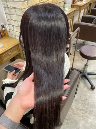 ロング カラー 髪質改善/髪質改善カ ラー/TOKIのヘアスタイル