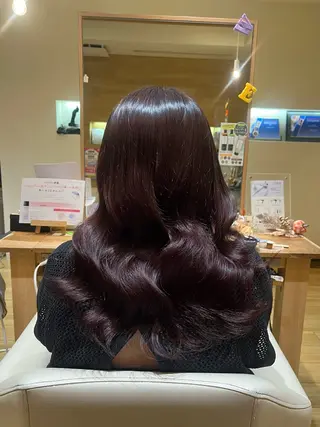 ロング カラー Luce大宮所属・Luce/ Ayakaのヘアスタイル