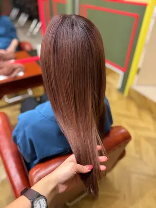 ロング cureK所属・米倉 麻衣のヘアスタイル