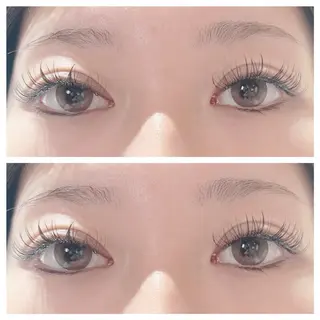 マツエク・マツパ alice天王寺所属・arisa .のマツエク・マツパデザイン