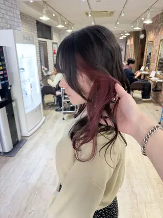 セミロング 古川 流久のヘアスタイル