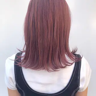 ミディアム カラー パーマ ヘアアレンジ メンズ キッズ ネイル マツエク・マツパ レイヤーカット指名 No.1💖マユカのヘアスタイル