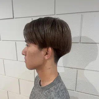 ショート カラー メンズ 小沼采唯👧🏼 海好きオヌちゃんのヘアスタイル