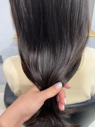 ロング カラー akane/ボブ /オリーブ/ブラウンのヘアスタイル